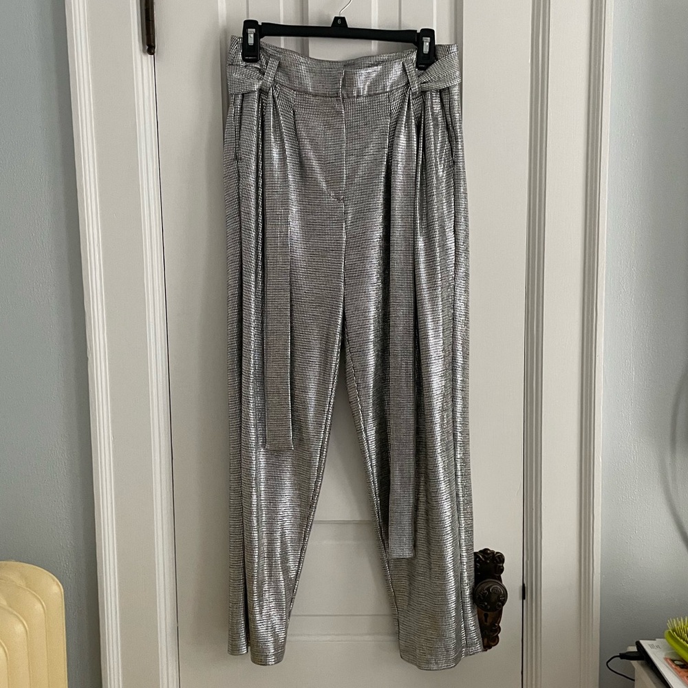 Silver Dress Pants